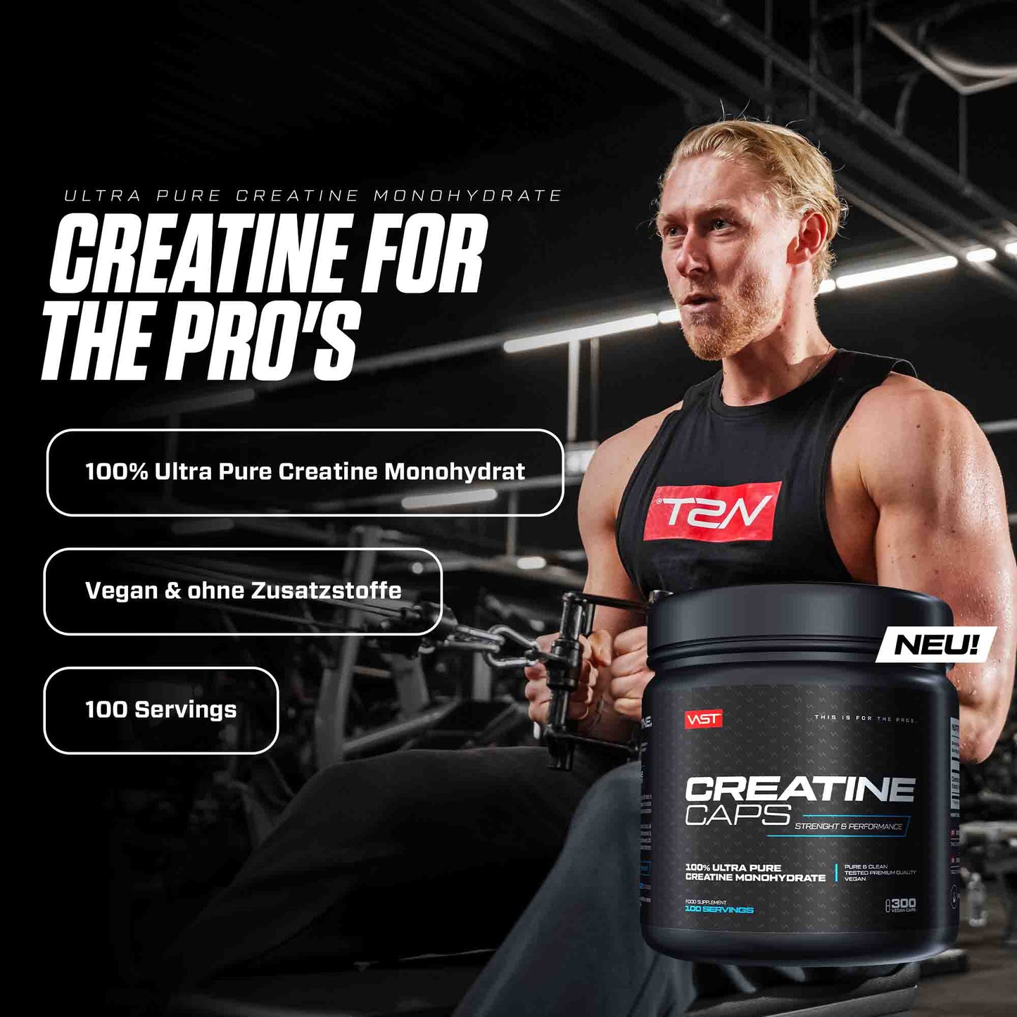 VAST Creatine Ultra Pure Caps