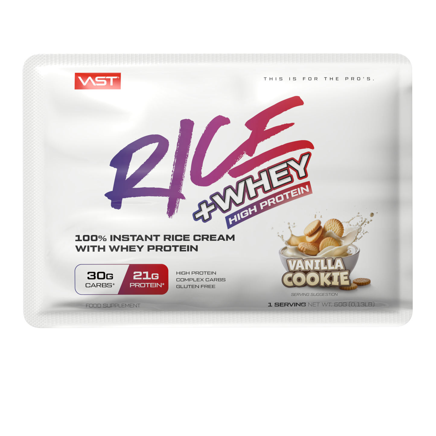 VAST RICE + WHEY To-Go Box